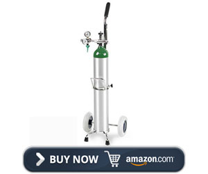 Drive Medical Adjustable Oxygen Cart
