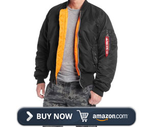 Alpha Industries Men's MA-1 Bomber Flight Jacket
