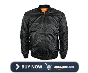 Maximos Men's Flight Pilot Bomber Jacket