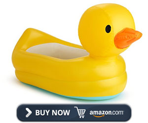 Munchkin White Hot Inflatable Duck Tub